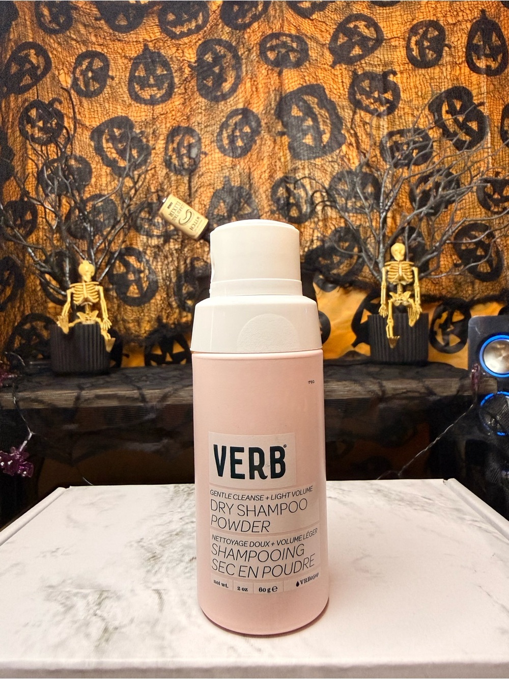 Verb Pink Dry Shampoo Powder for Women — Lightweight Refresh & Volume